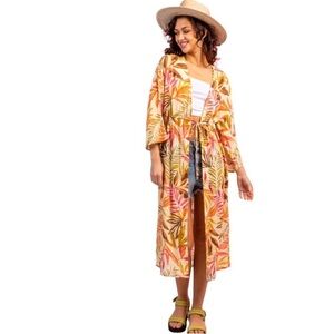 Tropical duster/kimono
